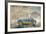Blue and Yellow Maserati of Bira-Peter Miller-Framed Giclee Print
