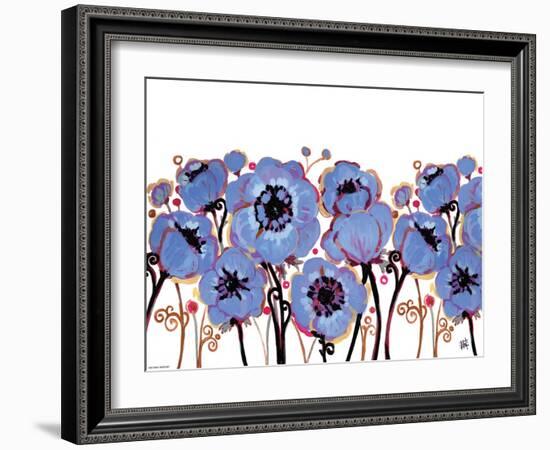 Blue Anemone-Natasha Wescoat-Framed Giclee Print