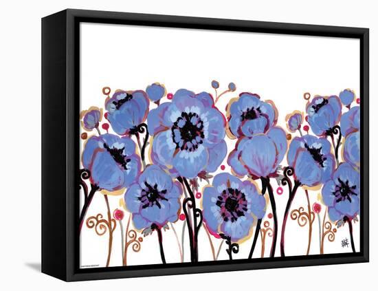 Blue Anemone-Natasha Wescoat-Framed Premier Image Canvas