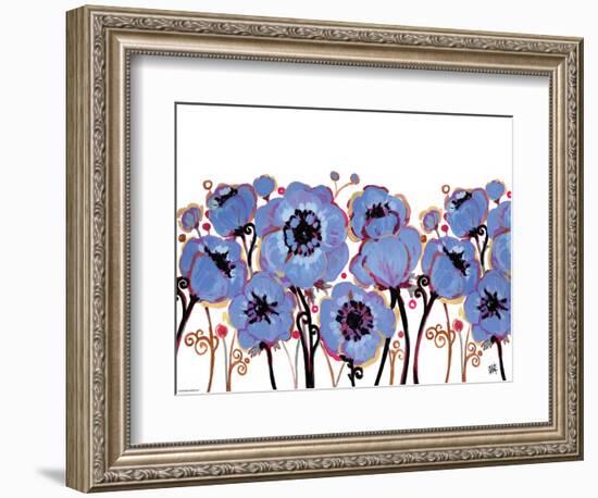 Blue Anemone-Natasha Wescoat-Framed Giclee Print