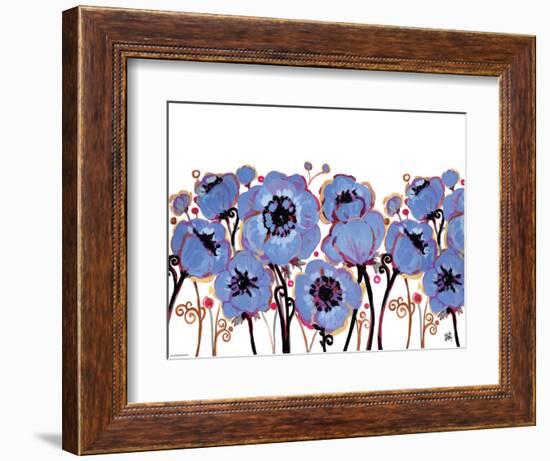 Blue Anemone-Natasha Wescoat-Framed Giclee Print