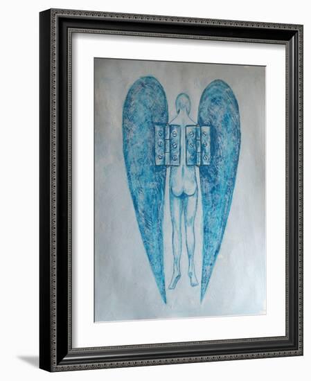 Blue Angel, 2014-Rob Woods-Framed Giclee Print