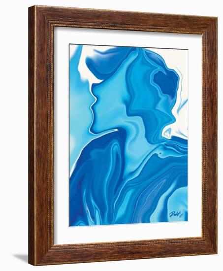 Blue Angel-Rabi Khan-Framed Art Print