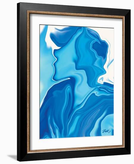 Blue Angel-Rabi Khan-Framed Art Print