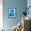Blue Angel-Rabi Khan-Framed Art Print displayed on a wall