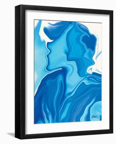 Blue Angel-Rabi Khan-Framed Art Print