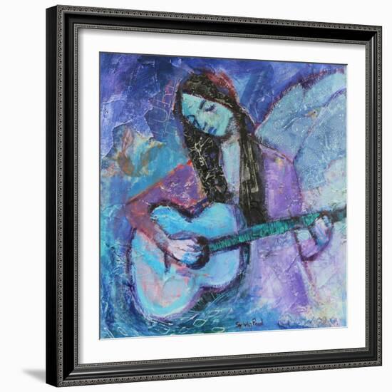 Blue Angel-Sylvia Paul-Framed Giclee Print