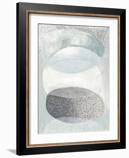 Blue Approach-Maya Woods-Framed Art Print