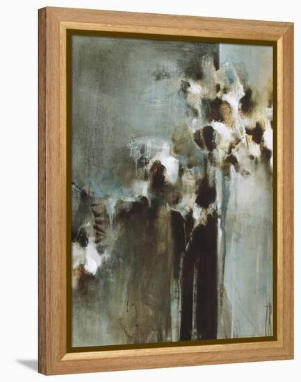 Blue Arrangement I-Terri Burris-Framed Stretched Canvas