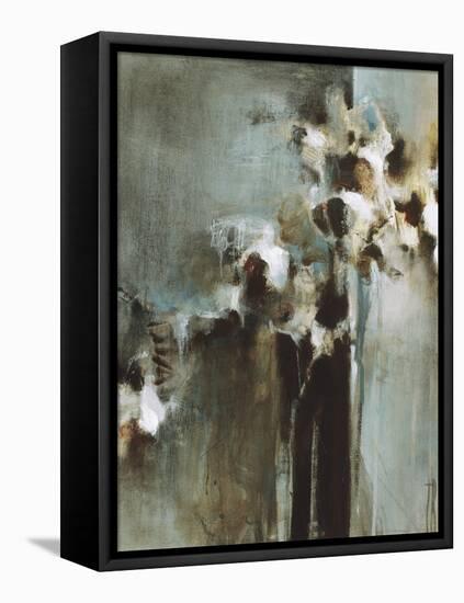 Blue Arrangement I-Terri Burris-Framed Stretched Canvas