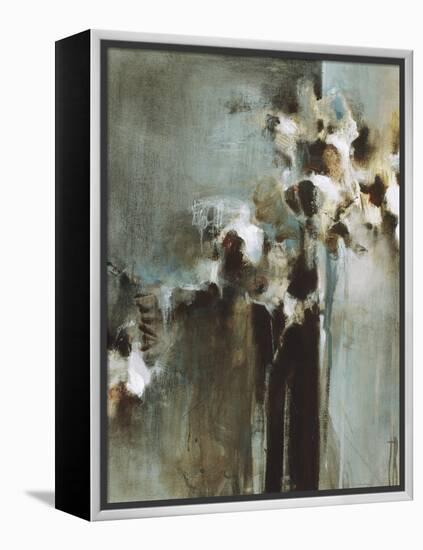 Blue Arrangement I-Terri Burris-Framed Stretched Canvas