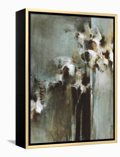 Blue Arrangement I-Terri Burris-Framed Stretched Canvas