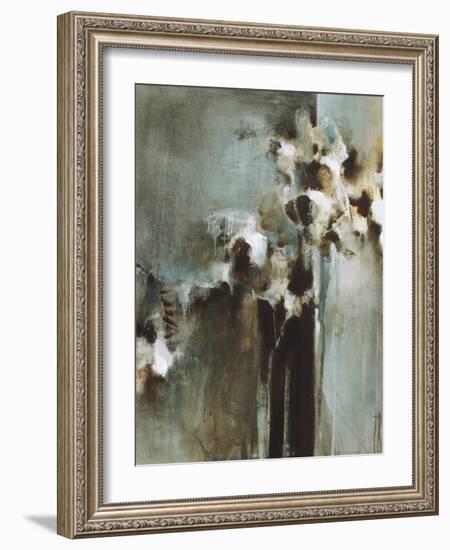 Blue Arrangement I-Terri Burris-Framed Art Print