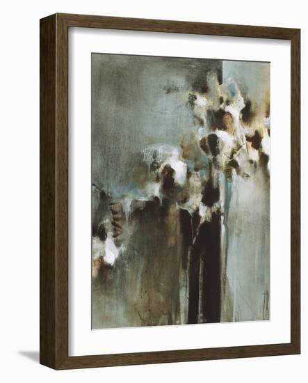 Blue Arrangement I-Terri Burris-Framed Art Print