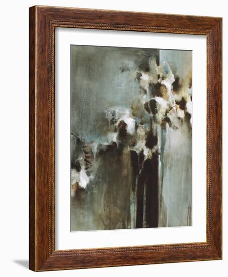 Blue Arrangement I-Terri Burris-Framed Art Print