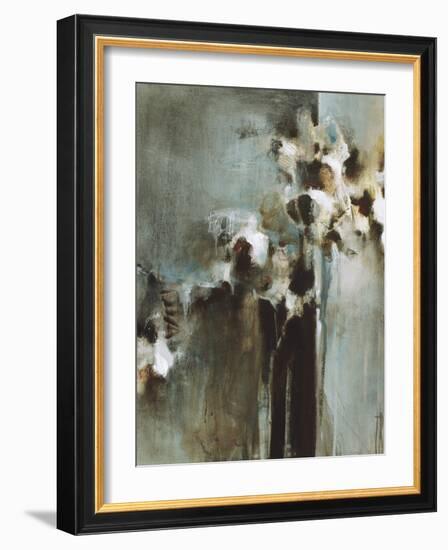 Blue Arrangement I-Terri Burris-Framed Art Print