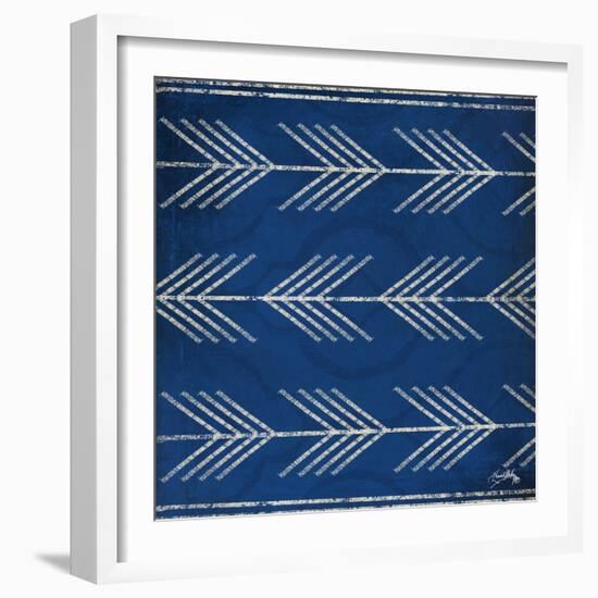 Blue Arrows-Elizabeth Medley-Framed Premium Giclee Print