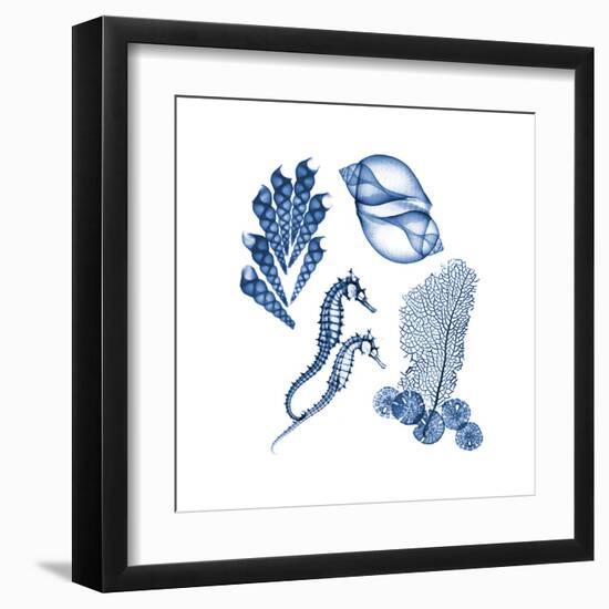 Blue Assortment One-Albert Koetsier-Framed Art Print