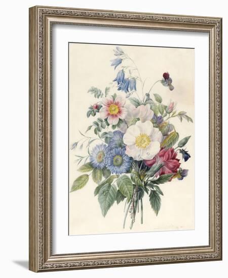 Blue Asters-Eugene A. L. d' Orleans-Framed Giclee Print