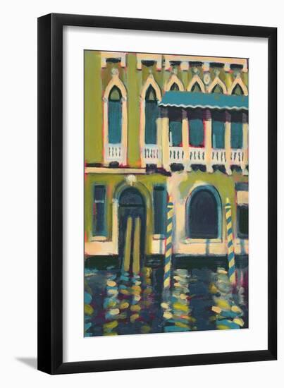 Blue Awning-Sara Hayward-Framed Giclee Print