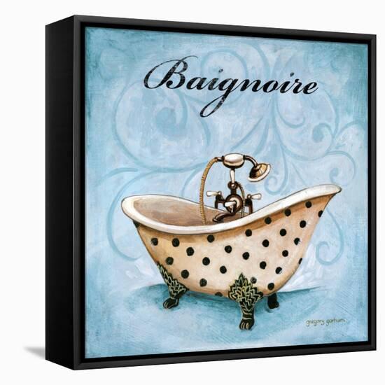 Blue Baignoire-Gregory Gorham-Framed Stretched Canvas