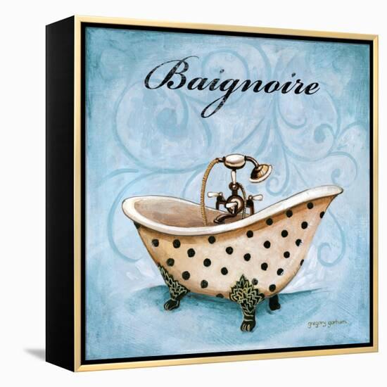 Blue Baignoire-Gregory Gorham-Framed Stretched Canvas