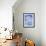 Blue Balloon-Cheryl Bartley-Framed Giclee Print displayed on a wall