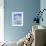 Blue Balloon-Cheryl Bartley-Framed Giclee Print displayed on a wall