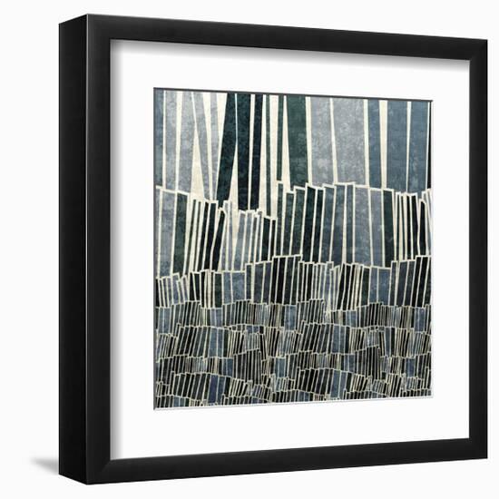 Blue Bamboo-Mali Nave-Framed Giclee Print