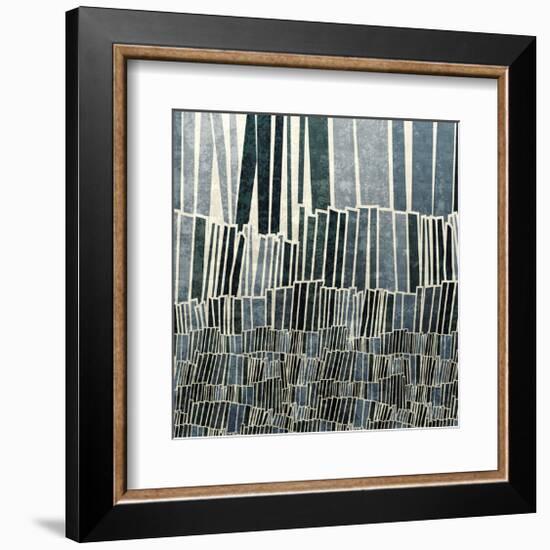 Blue Bamboo-Mali Nave-Framed Giclee Print