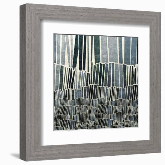 Blue Bamboo-Mali Nave-Framed Giclee Print