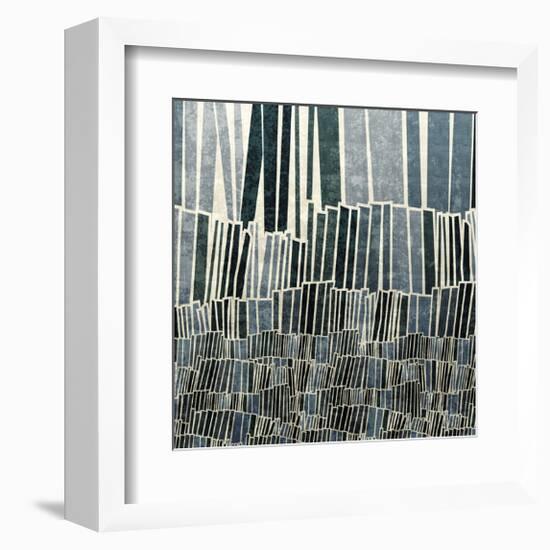 Blue Bamboo-Mali Nave-Framed Giclee Print