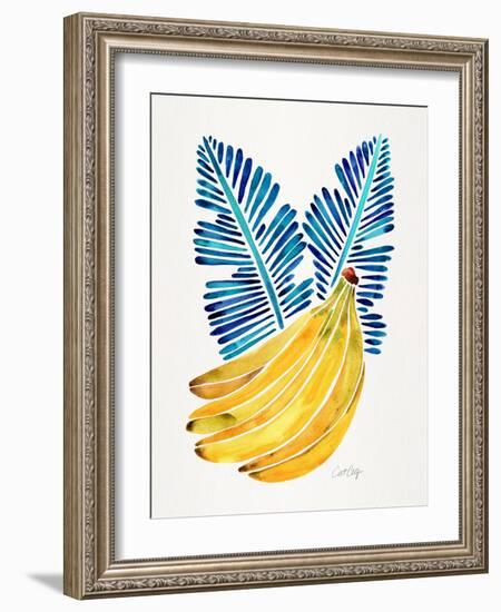 Blue Bananas-Cat Coquillette-Framed Giclee Print