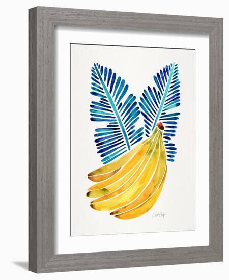 Blue Bananas-Cat Coquillette-Framed Giclee Print