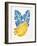 Blue Bananas-Cat Coquillette-Framed Giclee Print