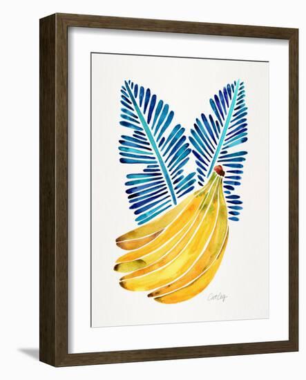 Blue Bananas-Cat Coquillette-Framed Giclee Print