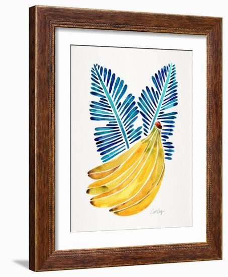 Blue Bananas-Cat Coquillette-Framed Giclee Print