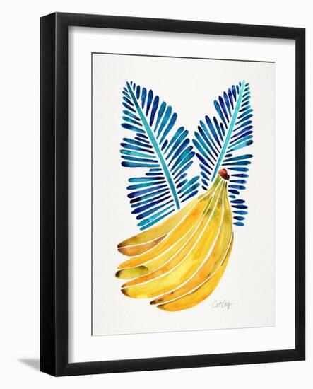 Blue Bananas-Cat Coquillette-Framed Giclee Print