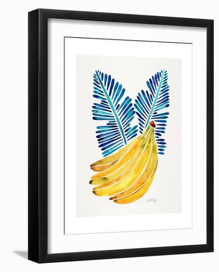 Blue Bananas-Cat Coquillette-Framed Giclee Print