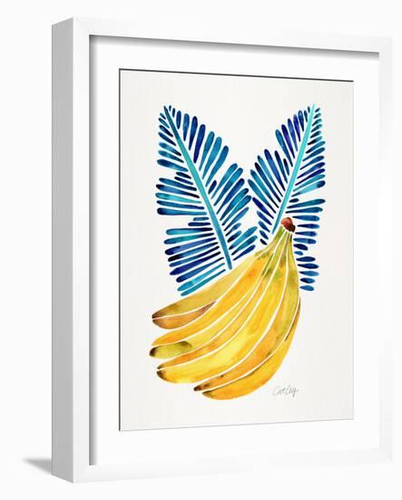 Blue Bananas-Cat Coquillette-Framed Giclee Print
