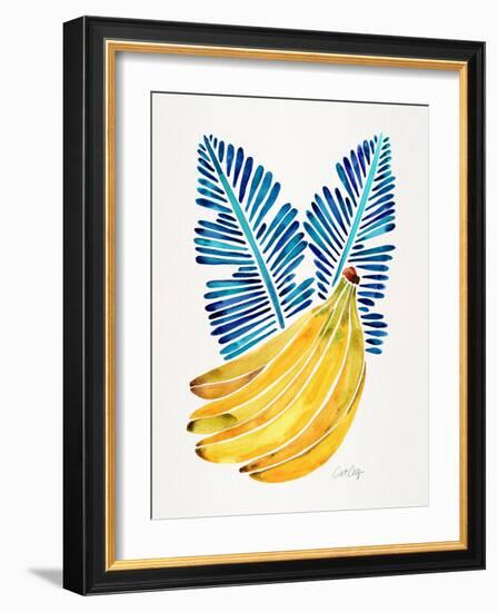 Blue Bananas-Cat Coquillette-Framed Giclee Print