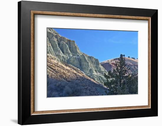 Blue Basin, John Day Fossil Beds, Oregon, USA-Michel Hersen-Framed Photographic Print