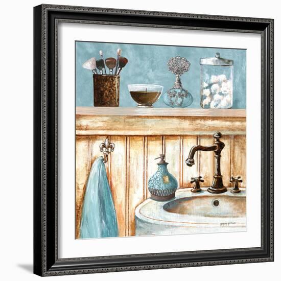 Blue Bath I-Gregory Gorham-Framed Art Print