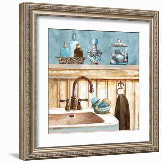 Blue Bath II-Gregory Gorham-Framed Art Print