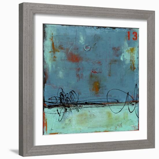 Blue Bay Marina I-Erin Ashley-Framed Art Print