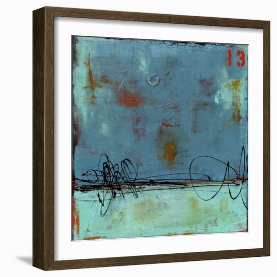 Blue Bay Marina I-Erin Ashley-Framed Art Print