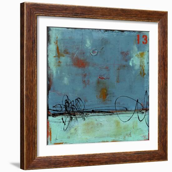 Blue Bay Marina I-Erin Ashley-Framed Art Print