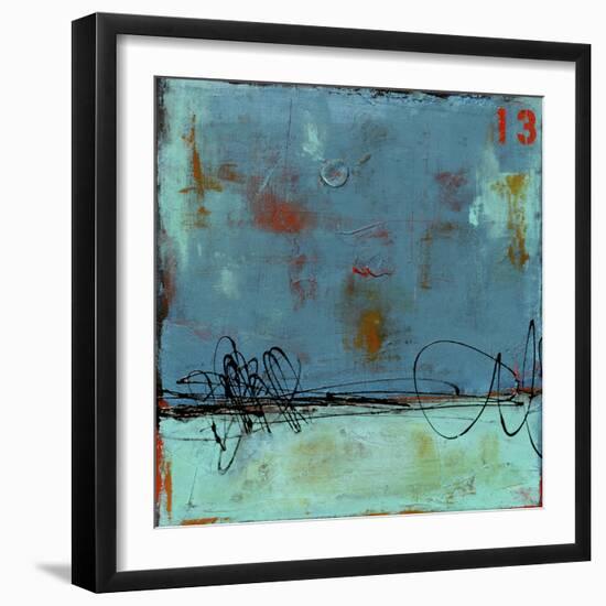 Blue Bay Marina I-Erin Ashley-Framed Art Print