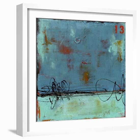 Blue Bay Marina I-Erin Ashley-Framed Art Print