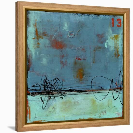 Blue Bay Marina I-Erin Ashley-Framed Stretched Canvas